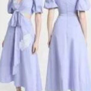 Blue color women dresses size s